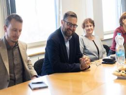 Návštěva ministra školství