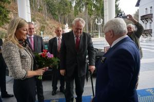 Mariánské Lázně - přivítání v hotelu Esplanade 