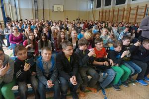 Beseda s žáky Gymnázia a obchodní akademie Chodov