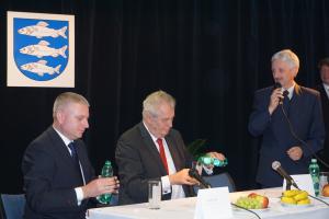 Setkání s občany Aše a okolí v kulturním centru LaRitma