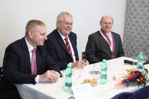 Setkání s představiteli města Chyše