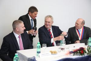 Setkání s představiteli města Chyše