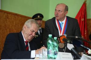 Setkání s občany města Chyše