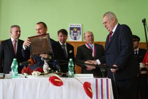Setkání s občany města Chyše