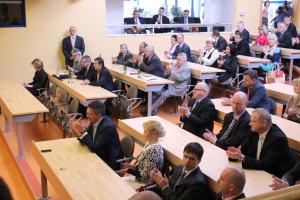 Setkání prezidenta se zastupiteli a starosty kraje