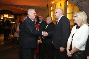 Slavnostní oběd za účasti starostů a osobností kraje