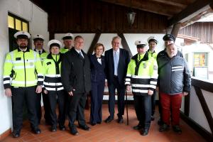 Policie i další složky se vzorně staraly o klidný průběh prezidentovy návštěvy v Karlovarském kraji