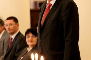 Slavnostní oběd se starosty pověřených měst a obcí