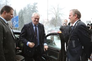 Setkání s představiteli města Sokolov - příjezd