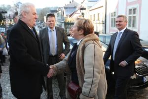 Setkání s představiteli města Bečov nad Teplou