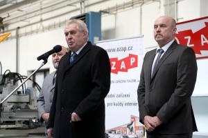 Návštěva spol. OZAP Toužim