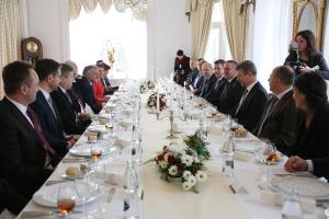 Pracovní oběd s podnikateli Karlovarského kraje - Lázeňský hotel Imperial Františkovy Lázně
